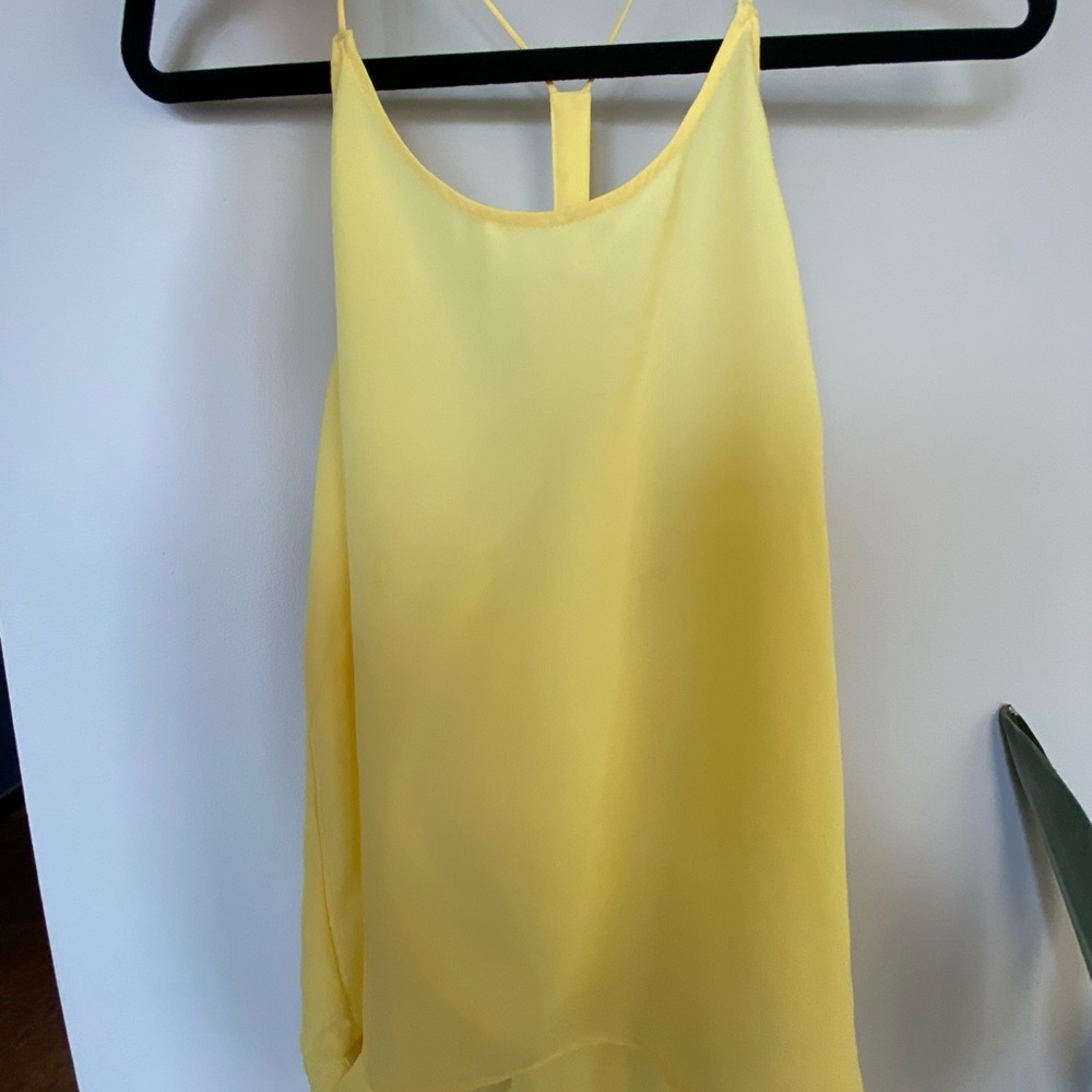 H&M Yellow Tank Size 10 - Picture 6 of 10